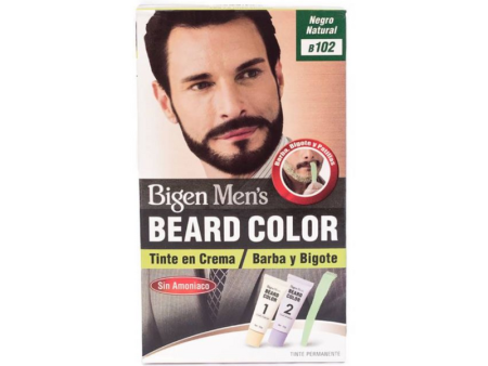 Tinte en Crema Barba y Bigote Nego Natural B102 Online Sale