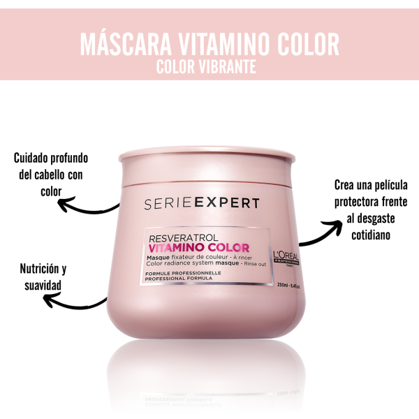 Máscara Vitamino Color 250 ml L Oréal Professionnel on Sale