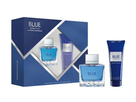 Antonio Banderas Blue Seduction EDT 100 ML + After Shave Balm 75 ML Set For Discount