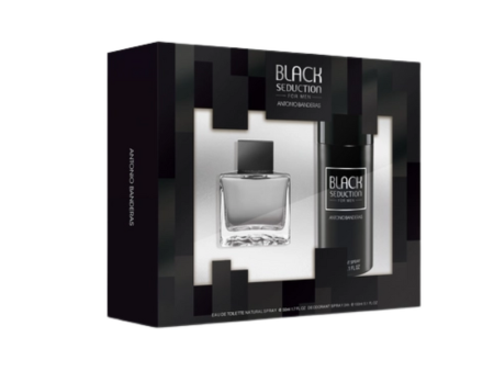 Set Antonio Banderas Black Seduction For Men EDT 50 ML + DEO 150 ML Fashion