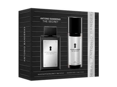 The Secret Antonio Banderas Edt 100 Ml + Desodorante 150 ML SET Online now