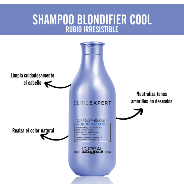 Shampoo  Blondifier Cool 300 ml L Oréal Professionnel Online