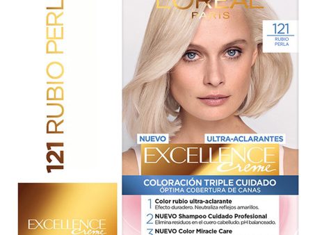 Tinte Excellence Creme 121 Rubio Perla -Ultra Aclarantes Discount