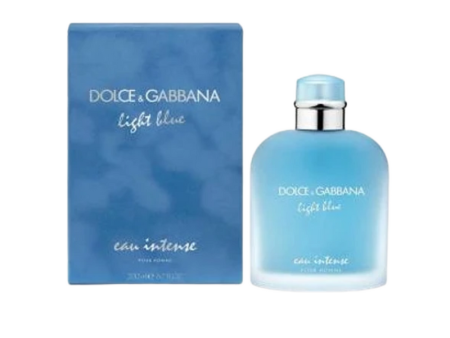 Dolce  And  Gabbana Light Blue Eau Intense Pour Homme EDP 200 ML For Cheap