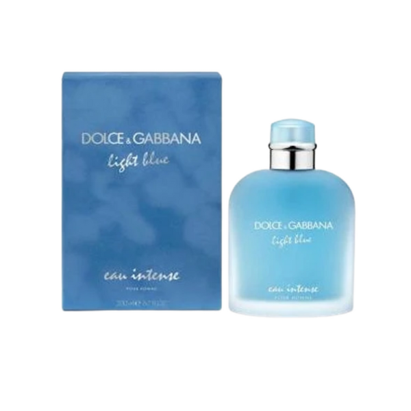 Dolce  And  Gabbana Light Blue Eau Intense Pour Homme EDP 200 ML For Cheap