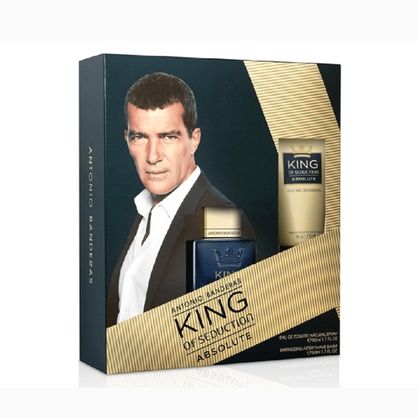 ESTUCHE KING OF SEDUCTION ABSOLUTE 100ML EDT + A S 75 ml For Sale