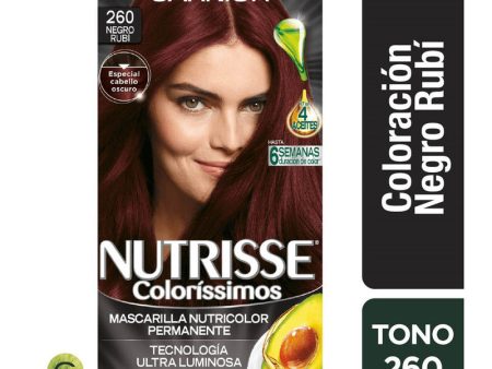 Tinte Nutrisse Clororíssimos 260 Negro Rubí Garnier Online Sale