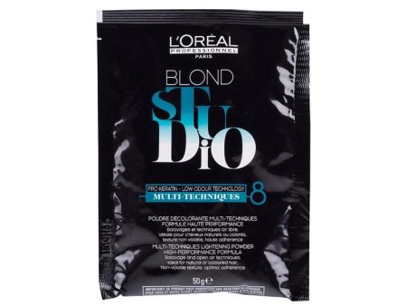 Decolorante En Polvo Mt8 Blond Studio 50 Gr Loreal Fashion