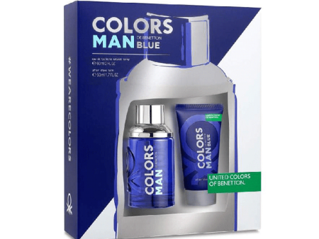 Estuche Colors Blue Man Edt 100Ml+75Ml A S Hombre Hot on Sale