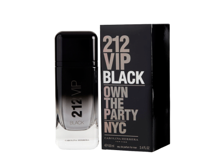 212 VIP Black 100ML EDP Hombre Carolina Herrera Hot on Sale