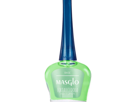 Base de Esmalte Fortalecedora Ajo y Limón Masglo Cheap