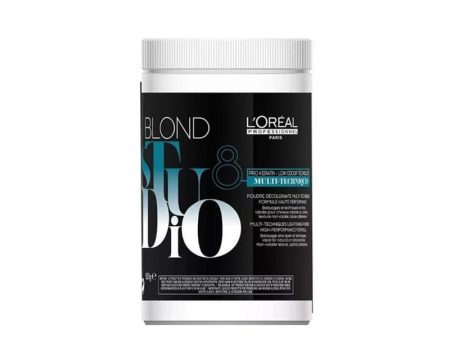 Decolorante Blond Studio Multi-Techniques 8 500Gr Loreal Pro Hot on Sale