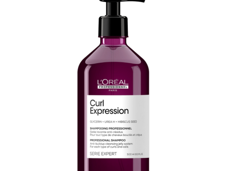 Shampoo Anti-residuos Limpieza Profunda Cabello Rizado y Ondas Curl Expression Serie Expert 500 ML Loreal Pro Supply