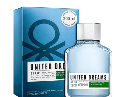 United  Dreams Go Far 200ML EDT Hombre Benetton Supply