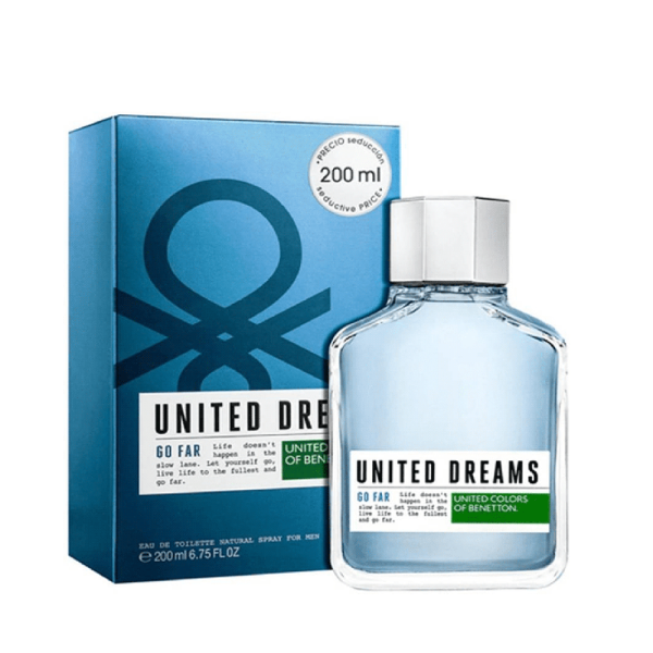 United  Dreams Go Far 200ML EDT Hombre Benetton Supply