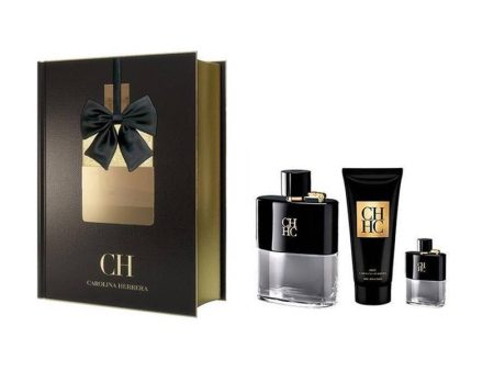 CH MEN PRIVÉ  100ML EDT +  7ML EDT + AFTER SHAVE 100 Online now