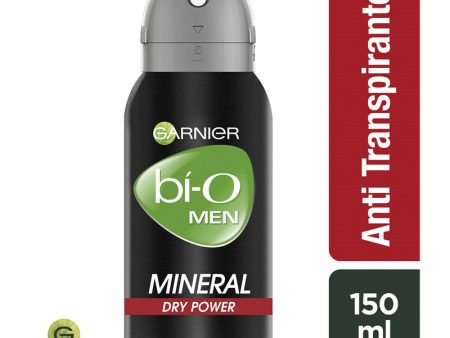 Desodorante Bi-O Spray Mineral Dry Power 150Ml For Sale