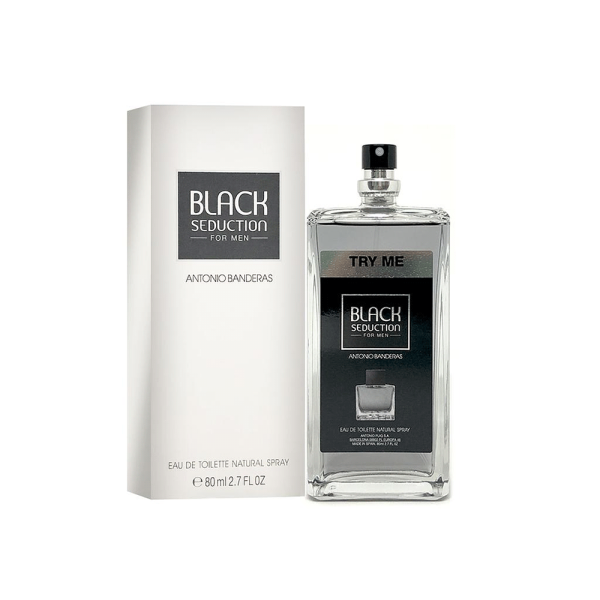 Black Seduction For Men EDT 80Ml Hombre Tester Online now